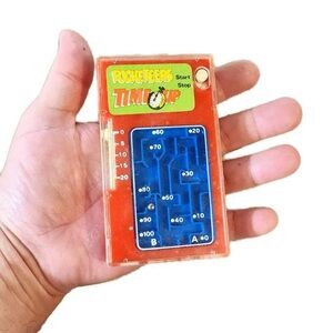 1975 Tomy Pocketeers 'Time Up' Analog Pocket Game, Working